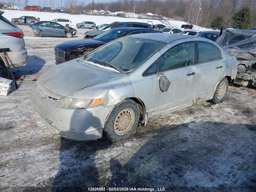 2007 Honda Civic, Возможны проблемы с механикой, IAAI, VIN 2HGFA15377H005588 — фото 2