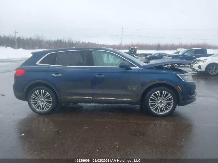2017 Lincoln Mkx Reserve VIN: 2LMPJ8LR8HBL49342 Lot: 12529009