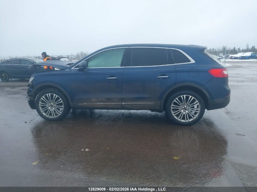 2017 Lincoln Mkx Reserve VIN: 2LMPJ8LR8HBL49342 Lot: 12529009