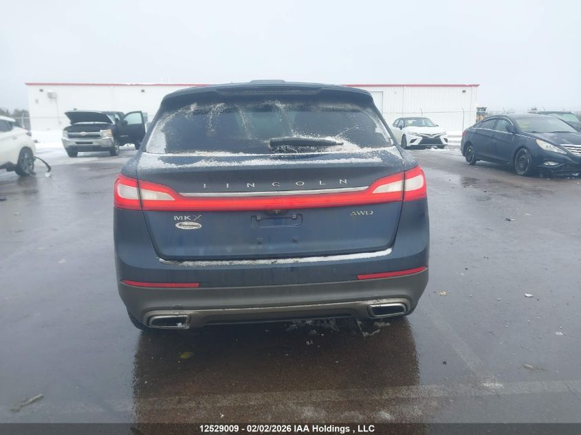 2017 Lincoln Mkx Reserve VIN: 2LMPJ8LR8HBL49342 Lot: 12529009