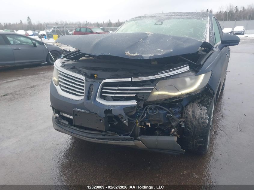 2017 Lincoln Mkx Reserve VIN: 2LMPJ8LR8HBL49342 Lot: 12529009