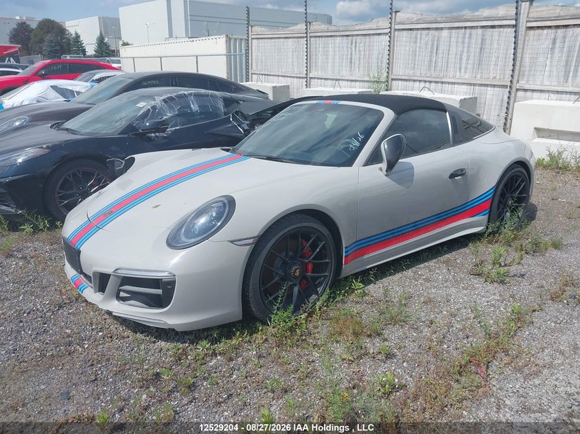 2019 PORSCHE 911 COUPE 3L H6 FI DOHC 24V NF4