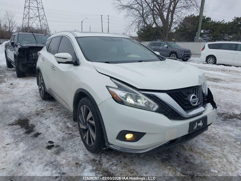5N1AZ2MH9GN137484 2016 Nissan Murano Platinum/Sl/Sv auction photo 1