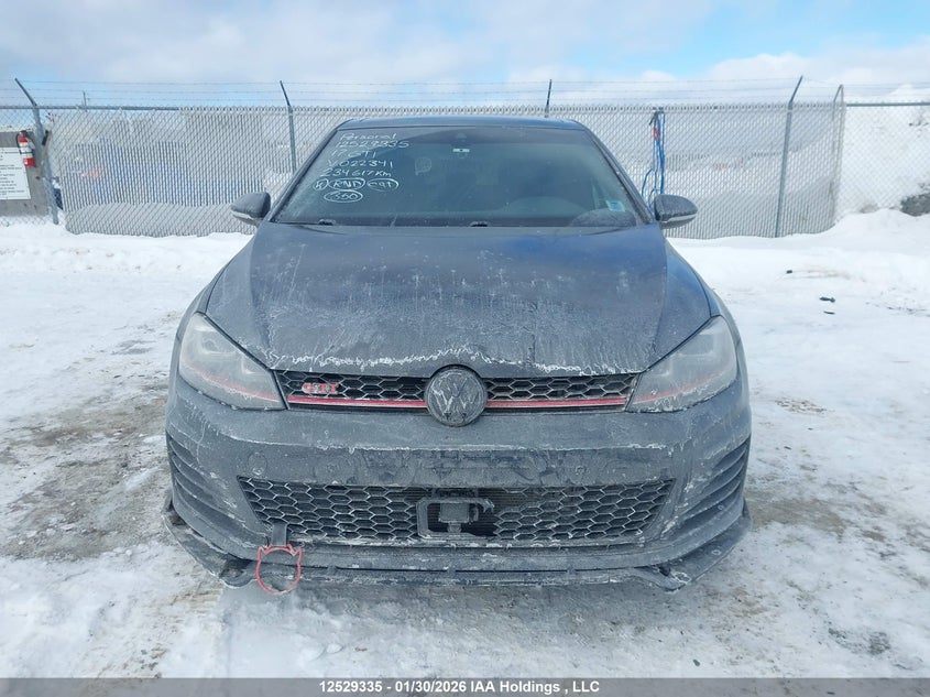 2017 Volkswagen Gti S VIN: 3VW5T7AU6HM022341 Lot: 12529335