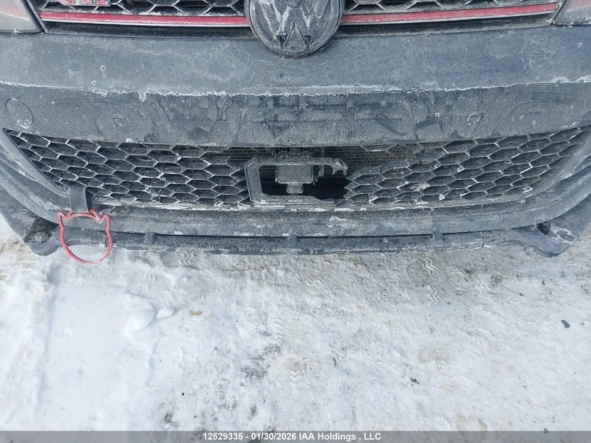 2017 Volkswagen Gti S VIN: 3VW5T7AU6HM022341 Lot: 12529335