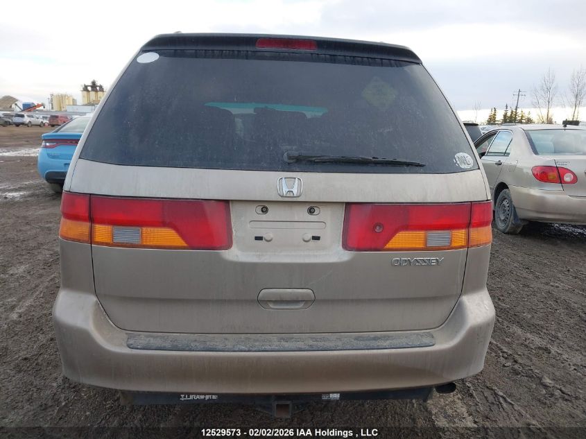 2003 Honda Odyssey Ex-L VIN: 2HKRL18063H011343 Lot: 12529573