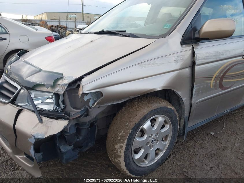 2003 Honda Odyssey Ex-L VIN: 2HKRL18063H011343 Lot: 12529573