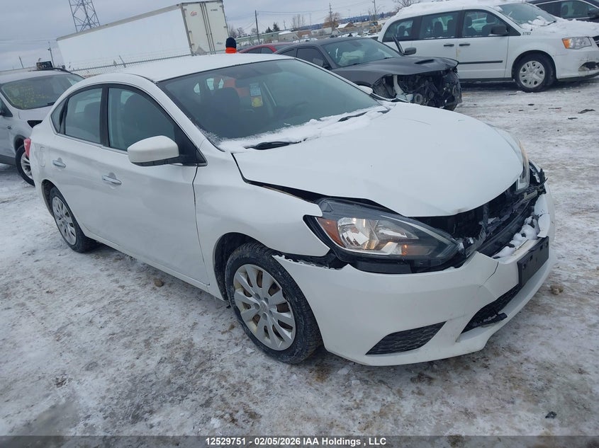 3N1AB7AP0HY320085 2017 Nissan Sentra S/Sv/Sr/Sl auction photo 1