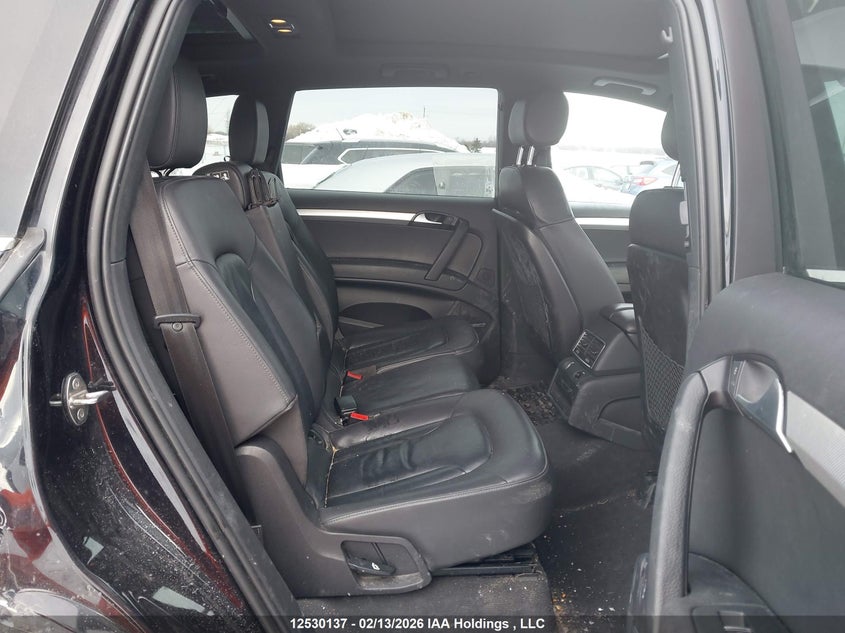 2015 Audi Q7 3.0 Tdi/prestige Black Lot 111012530137 Vin WA1WMCFE0FD015872