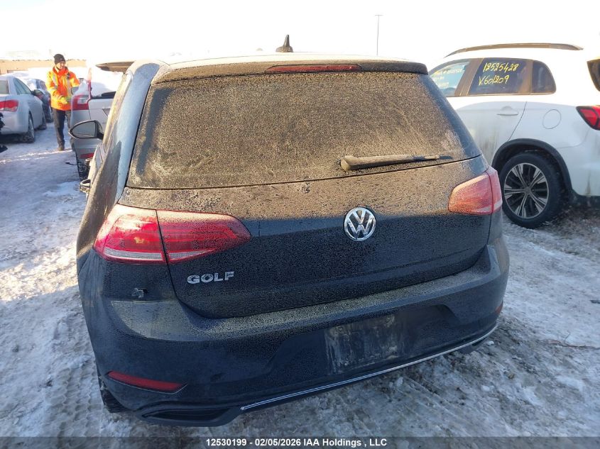 2019 Volkswagen Golf S/Se VIN: 3VWW57AU3KM007799 Lot: 12530199