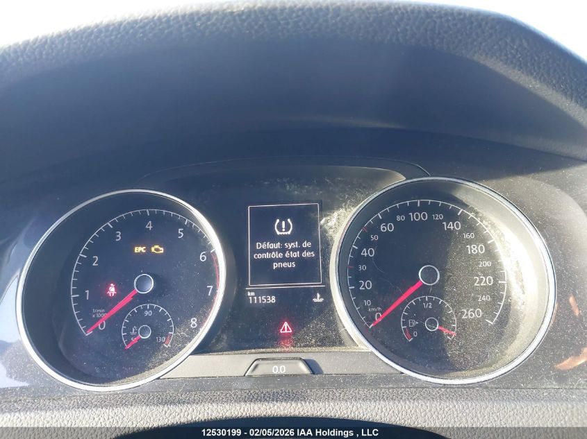 2019 Volkswagen Golf S/Se VIN: 3VWW57AU3KM007799 Lot: 12530199