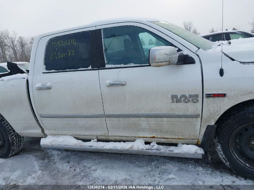 2016 Ram 1500 Slt VIN: 1C6RR7TM7GS420073 Lot: 12530214