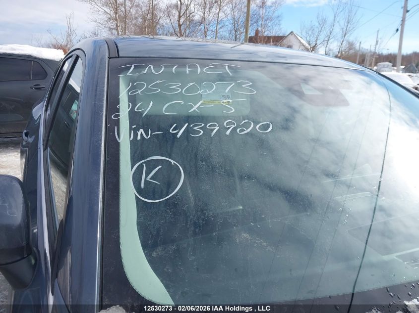 2024 Mazda Cx-5 Gs W/O Cd VIN: JM3KFBCL3R0439920 Lot: 12530273