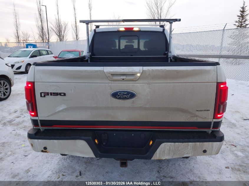 2016 Ford F150 Supercrew VIN: 1FTFW1EFXGFC51417 Lot: 12530303