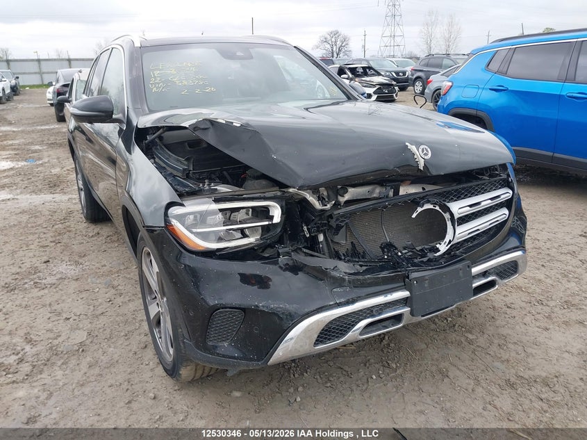 2022 Mercedes-Benz Glc 300 4Matic VIN: W1N0G8EB3NV383780 Lot: 12530346