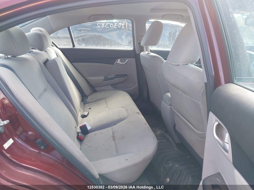 2013 Honda Civic Ex 4Dr VIN: 2HGFB2F5XDH019094 Lot: 12530382