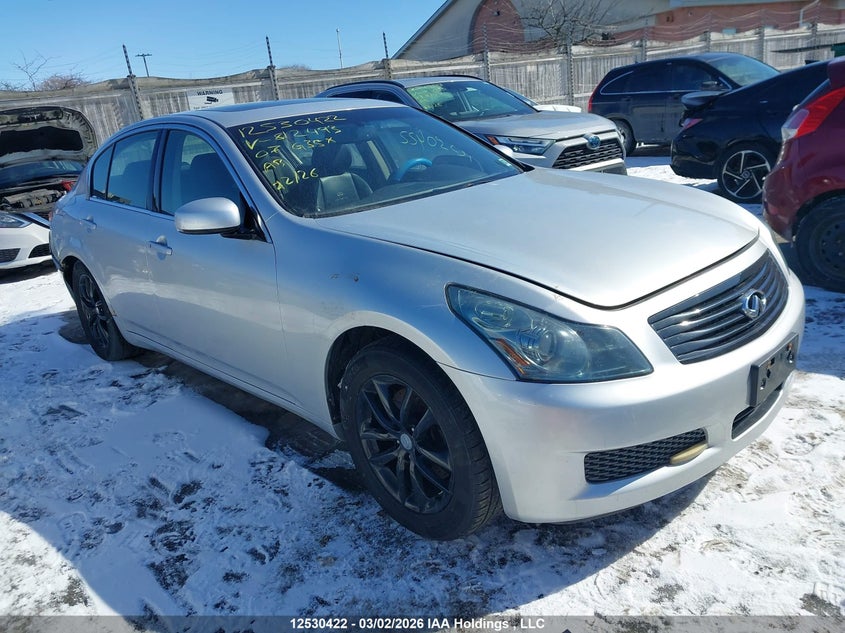JNKBV61F77M812493 2007 Infiniti G35X auction photo 1
