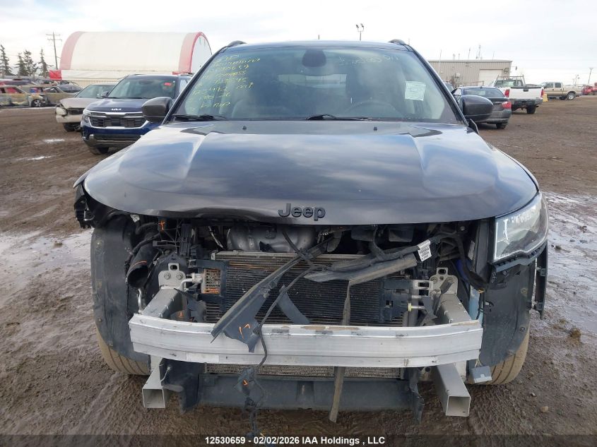 2019 Jeep Compass North VIN: 3C4NJDBB1KT728845 Lot: 12530659