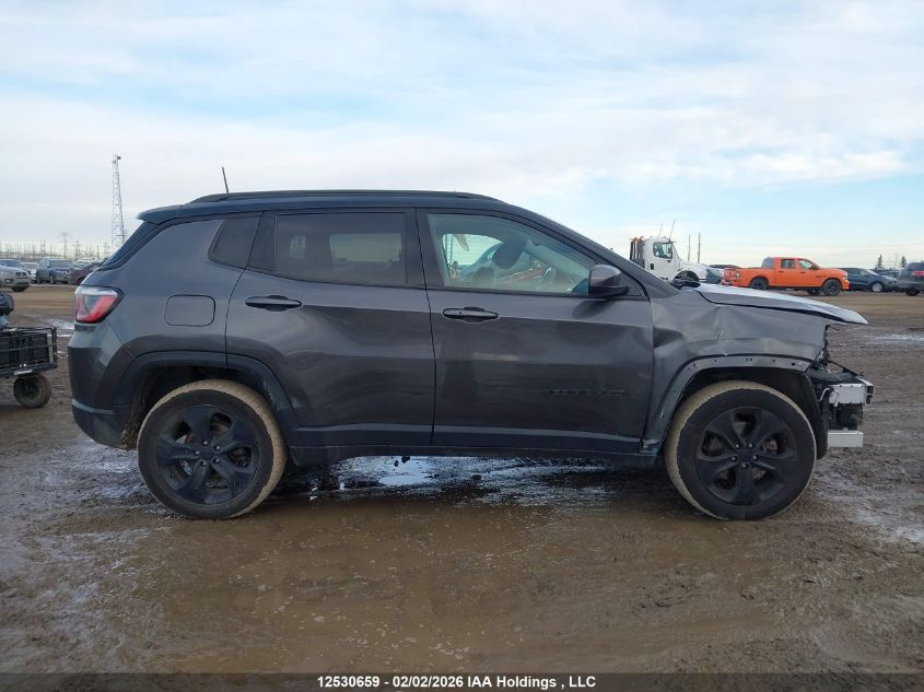2019 Jeep Compass North VIN: 3C4NJDBB1KT728845 Lot: 12530659