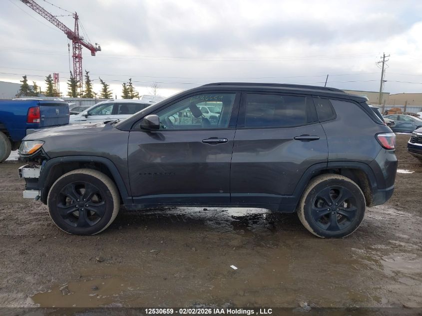 2019 Jeep Compass North VIN: 3C4NJDBB1KT728845 Lot: 12530659