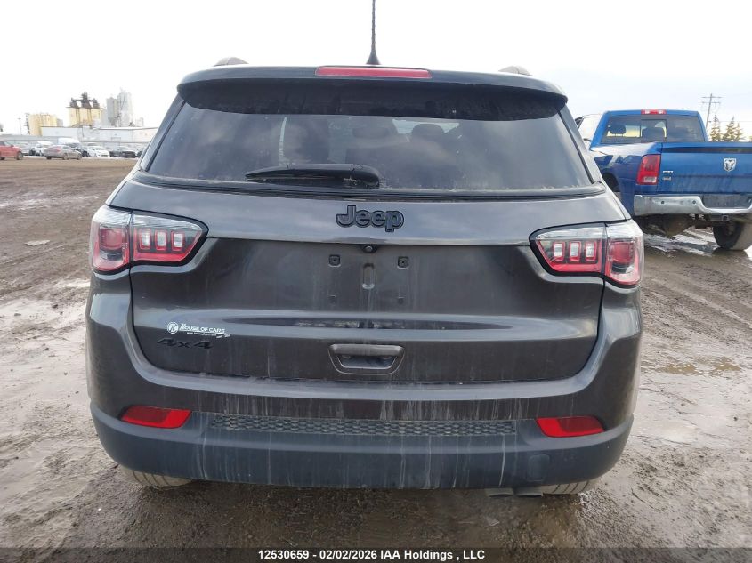 2019 Jeep Compass North VIN: 3C4NJDBB1KT728845 Lot: 12530659