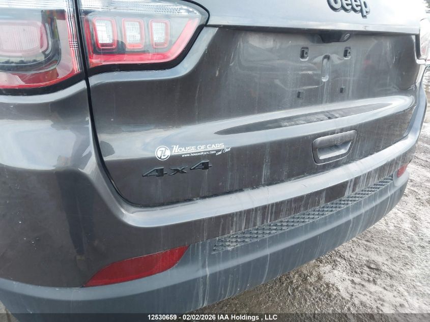 2019 Jeep Compass North VIN: 3C4NJDBB1KT728845 Lot: 12530659