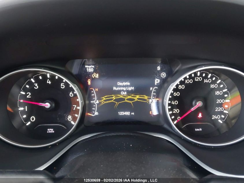 2019 Jeep Compass North VIN: 3C4NJDBB1KT728845 Lot: 12530659