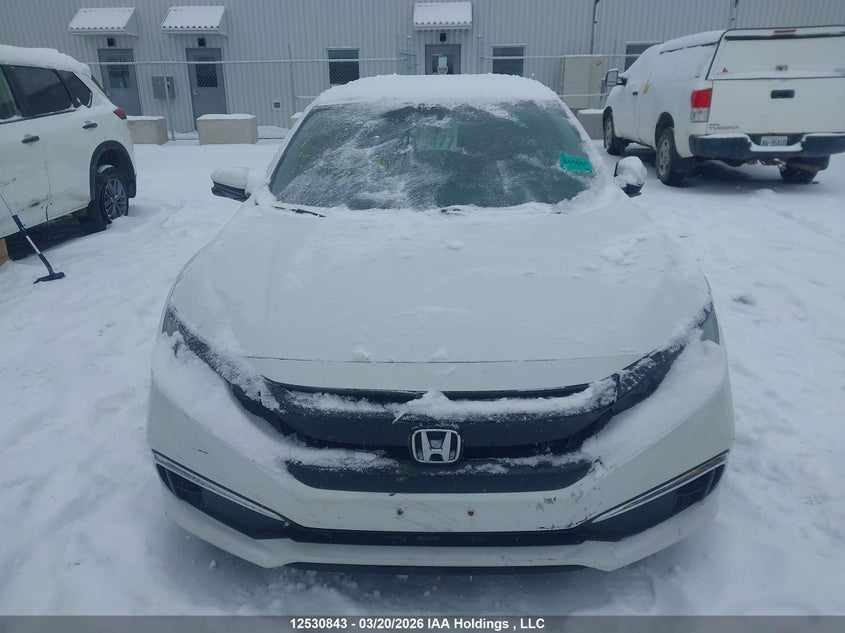 2020 Honda Civic Ex VIN: 2HGFC2F74LH017631 Lot: 12530843