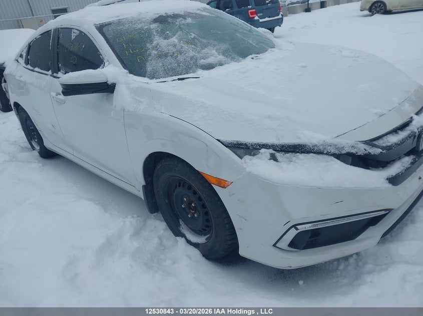 2020 Honda Civic Ex VIN: 2HGFC2F74LH017631 Lot: 12530843