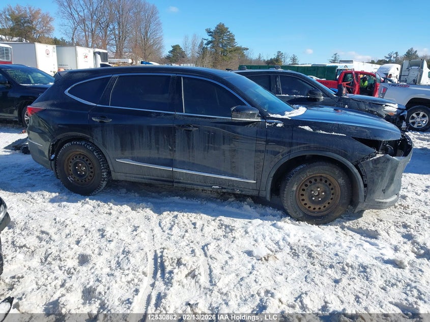 2022 Acura Mdx VIN: 5J8YE1H49NL801308 Lot: 12530882