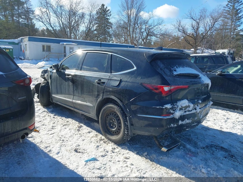 2022 Acura Mdx VIN: 5J8YE1H49NL801308 Lot: 12530882