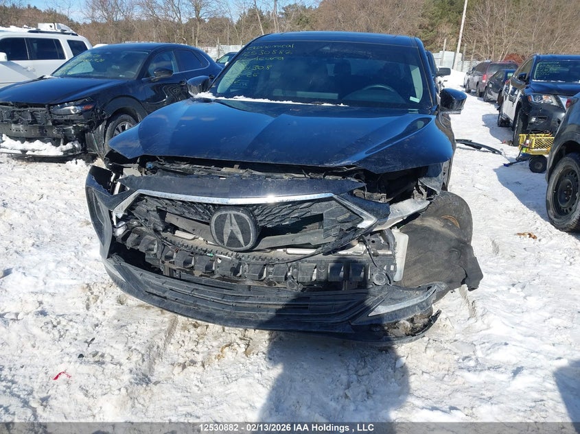 2022 Acura Mdx VIN: 5J8YE1H49NL801308 Lot: 12530882