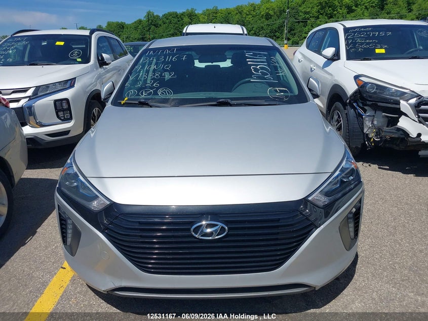 2019 Hyundai Ioniq VIN: KMHC65LD3KU133852 Lot: 12531167