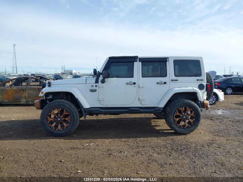 2014 Jeep Wrangler Unlimited Sahara VIN: 1C4BJWEG4EL313539 Lot: 12531230