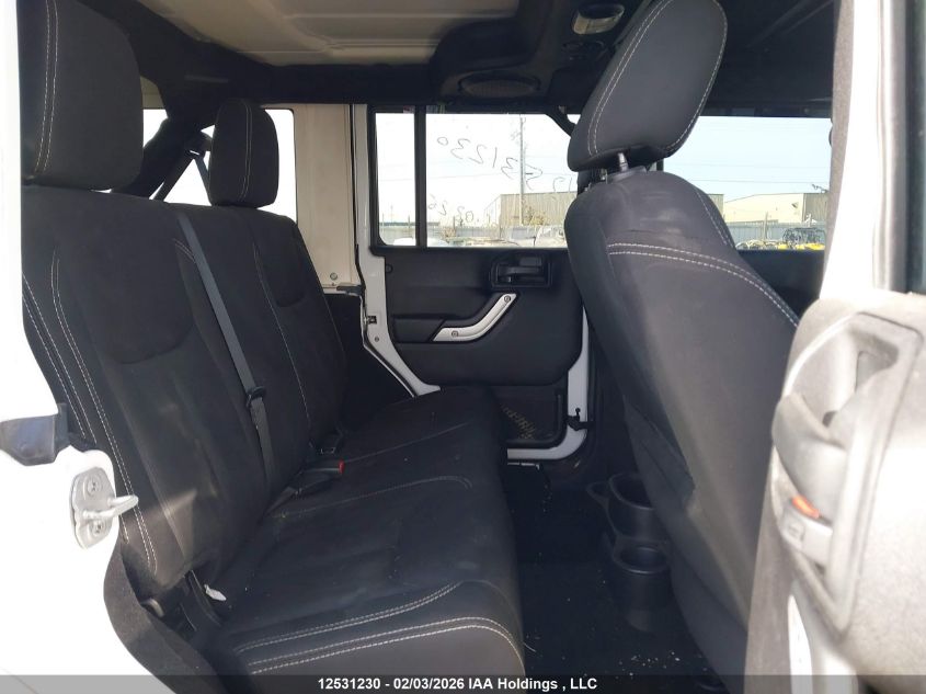 2014 Jeep Wrangler Unlimited Sahara VIN: 1C4BJWEG4EL313539 Lot: 12531230