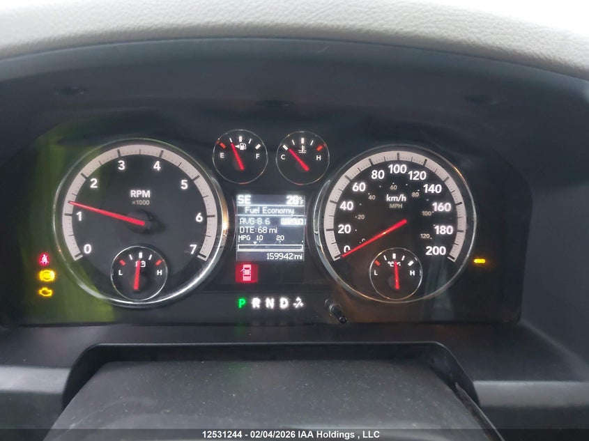 2011 RAM RAM RAM 1500 SLT PICKUP 5.7L V-8 VVT, 390HP