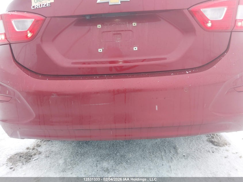 2017 Chevrolet Cruze Lt Auto VIN: 3G1BE5SMXHS592141 Lot: 12531333