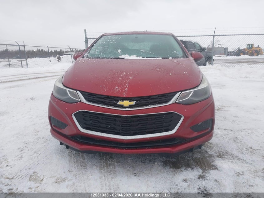 2017 Chevrolet Cruze Lt Auto VIN: 3G1BE5SMXHS592141 Lot: 12531333