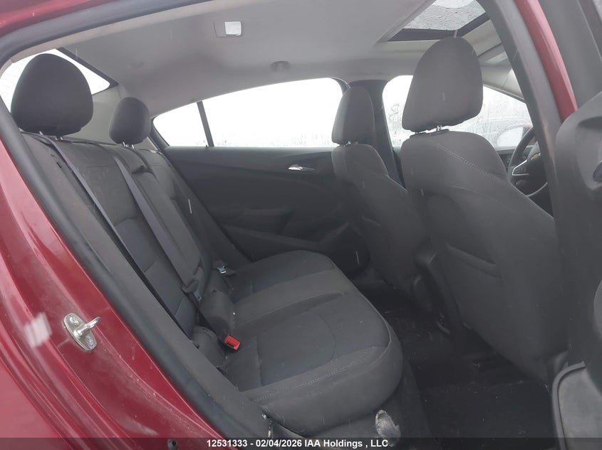 2017 Chevrolet Cruze Lt Auto VIN: 3G1BE5SMXHS592141 Lot: 12531333