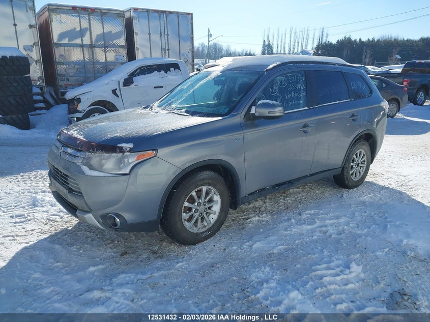 Vin: ja4jz3ax1fz602900, lot: 2921662, mitsubishi outlander se 20152