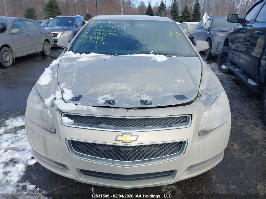 2010 Chevrolet Malibu Ls VIN: 1G1ZB5E0XAF281870 Lot: 12531509