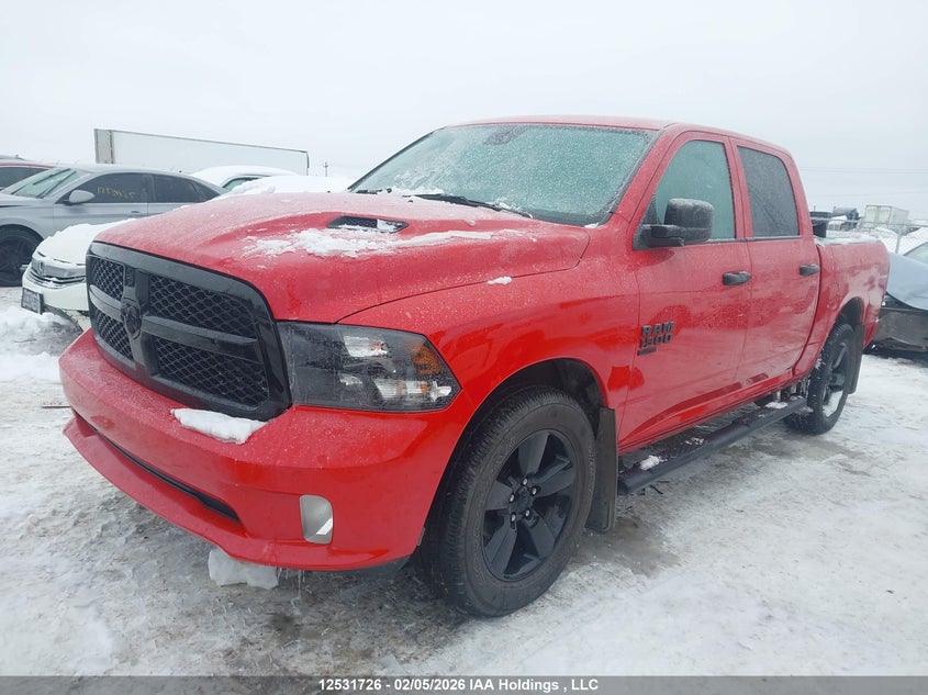 2023 RAM 1500, Theft Recovery, IAAI, VIN 1C6RR7KGXPS542471 — photo 2