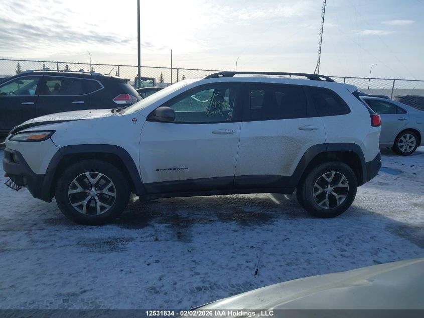 2018 Jeep Cherokee Trailhawk VIN: 1C4PJMBX2JD592072 Lot: 12531834