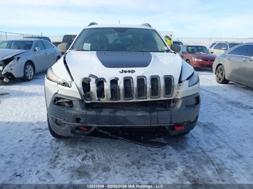 2018 Jeep Cherokee Trailhawk VIN: 1C4PJMBX2JD592072 Lot: 12531834