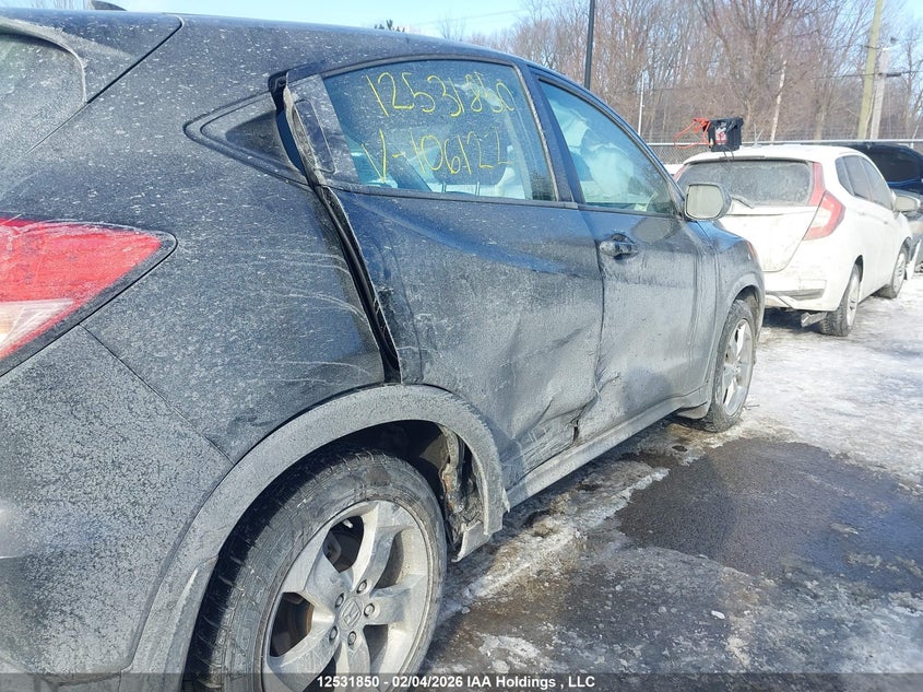 2018 Honda Hr-V VIN: 3CZRU6H38JM106122 Lot: 12531850