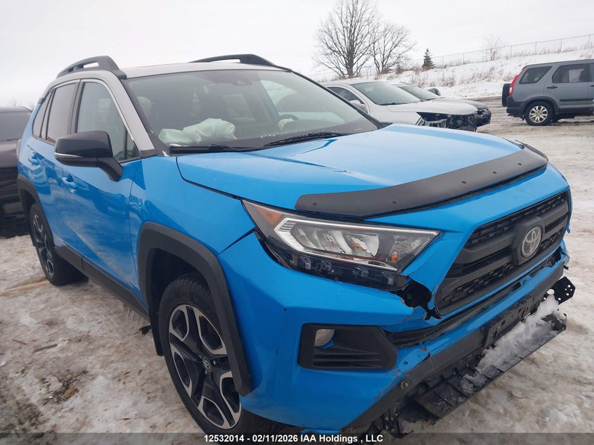 2019 TOYOTA RAV 4 RAV4 TRAIL 2.5L I-4 DI, DOHC, VVT, 203HP