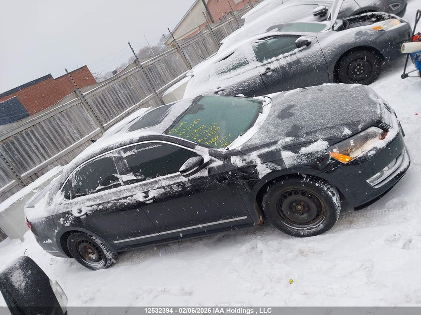 2013 Volkswagen Passat 2.0 Tdi Highline VIN: 1VWCN7A34DC112320 Lot: 12532394