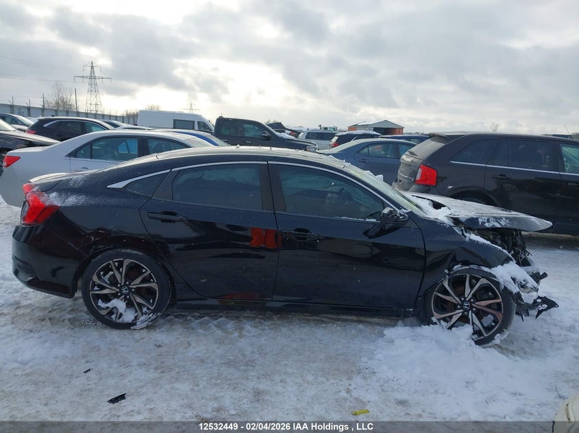 2020 Honda Civic Sedan VIN: 2HGFC2F86LH013556 Lot: 12532449