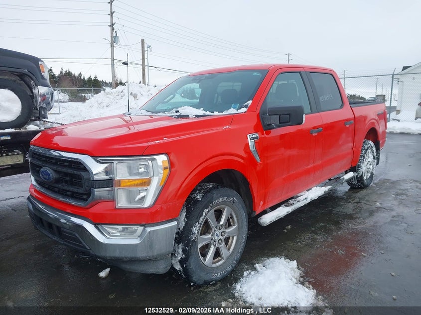 2022 Ford F150 Supercrew VIN: 1FTEW1EBXNKD12052 Lot: 12532529