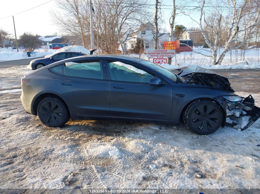 2025 Tesla Model 3 Long Range VIN: 5YJ3E1EA3SF954011 Lot: 12532581